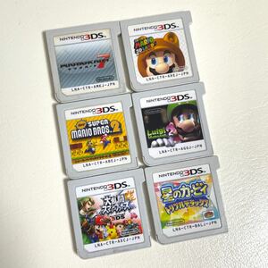 3DSソフト　カセット　まとめ売り　マリオ　ルイージ　スマブラ　カービィ