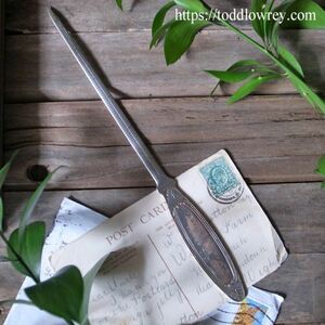 【地道であるが故のプライド】アンティーク イギリス レターオープナー ペーパーナイフ ◆◆Antique Letter Opener J.STELL & SONS LTD◆