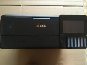 【送料無料！商品本体状態：非常に良い】エプソン　EPSON　Ａ４カラーインクジェット複合機　ブラック［カード／名刺〜Ａ４］　EW-M873T