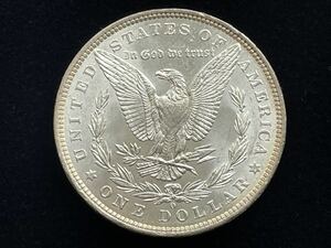 未使用　準未使用　アメリカ銀貨　1枚　1ドル　1882年　ONE DOLLAR モルガンダラー　外国コイン　外国銀貨　古銭　貨幣
