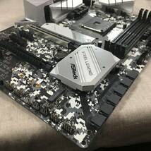 現状品 ASRock マザーボード B450 Steel Legend AMD Ryzen AM4 対応 B450 ATX マザーボード_画像7