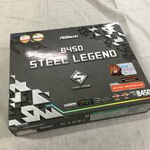 現状品 ASRock マザーボード B450 Steel Legend AMD Ryzen AM4 対応 B450 ATX マザーボード_画像1