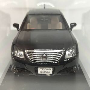 京商 TOYOTA CROWN ROYAL SALOON トヨタ クラウン サルーン ロイヤル 2008 BLACK 黒 1/43 絶版 レアの画像3