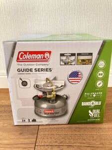【新品未使用】Coleman ガスストーブ コンパクトシングルバーナー 取説付き