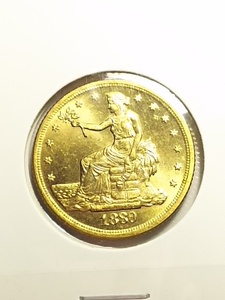 アメリカ　５ドル金貨（Trade Dollar）　のレプリカ