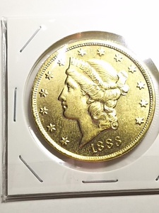 アメリカ　２０ドル金貨（Liberty Head）の レプリカ