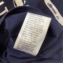 美品 ellese エレッセ ボーダーロゴテープ 半袖 tシャツ メンズ Mサイズ ネイビー 紺 アウトドア キャンプ_画像8