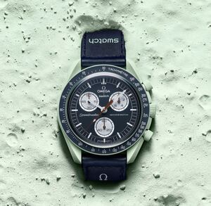 【新品未使用 保証書付き】正規品 Swatch Omega Bioceramic Moonswatch Mission to the Earth Speedmaster オメガ スウォッチ アースの商品画像