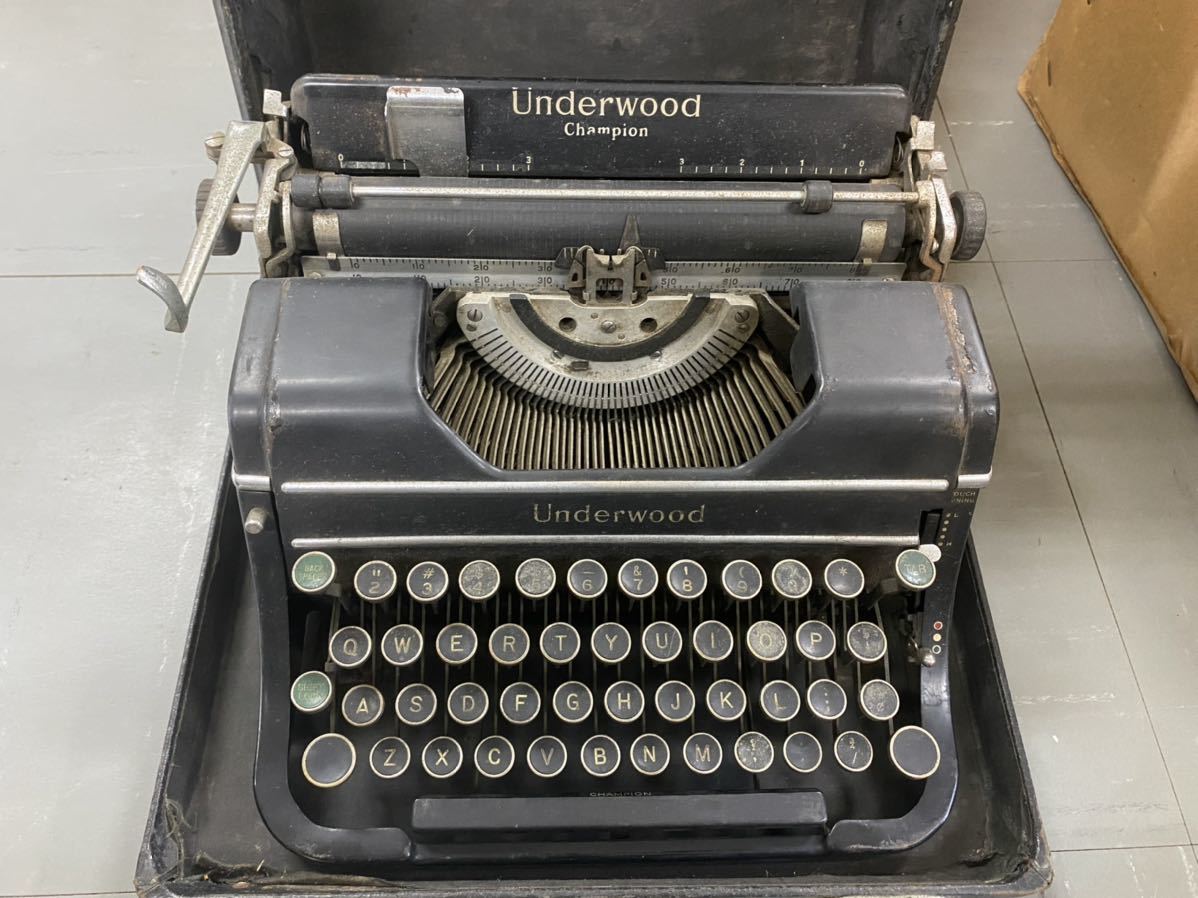 ヤフオク! -「underwoodタイプライター」(タイプライター) (電化製品 ...