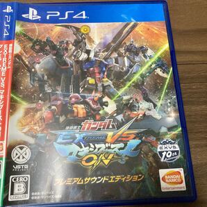 【PS4】 機動戦士ガンダム EXTREME VS. マキシブーストONプレミアムサウンドエディションバナパスポートカード未開封