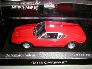 PMA 1/43 De Tomaso Pantera デトマソ パンテーラ 1972 (レッド)