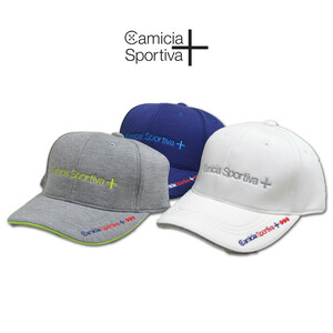 【カミーチャスポルティーバ】メンズ キャップ帽子 グレー 518202810-13 Camicia Sportiva+ ゴルフ カジュアル 上質 おしゃれ かっこいい @