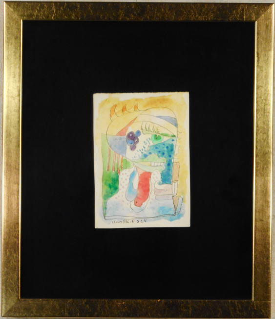Iwami Furusawa Haru, cuadro, acuarela, pintura abstracta