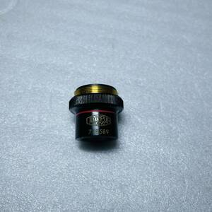5-84）オリンパス製 顕微鏡用対物レンズ　4 0.10