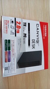 HD-ED20TK ［外付けハードディスク CANVIO DESK HD-EDシリーズ 2TB ブラック］