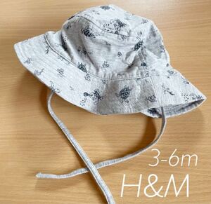 H&M ベビー帽子 3-6month 夏ハット