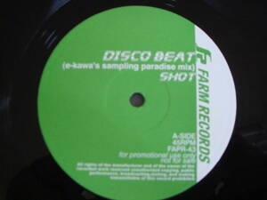 12　SHOT/DISCO　BEAT　e-kawa's　sampling　paradise　mix　Y&CO　MIX　FARM　RECORDS　FAPR-43