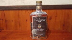 古酒 バランタイン 12年 免税シールあり スコッチウイスキー 1970年代流通? 特級表記時代のオールドボトル?