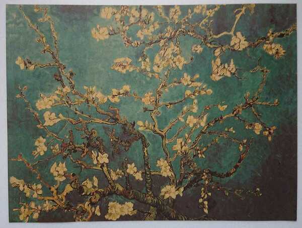 ゴッホ「花咲くアーモンドの木の枝」ポスター