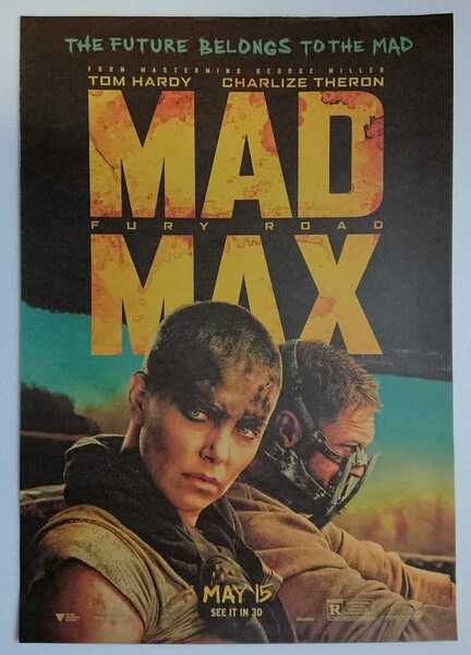 Mad Max マッドマックス ポスター ①