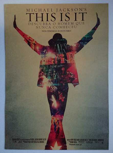 Michael Jackson マイケル・ジャクソン「THIS IS IT」ポスター ①