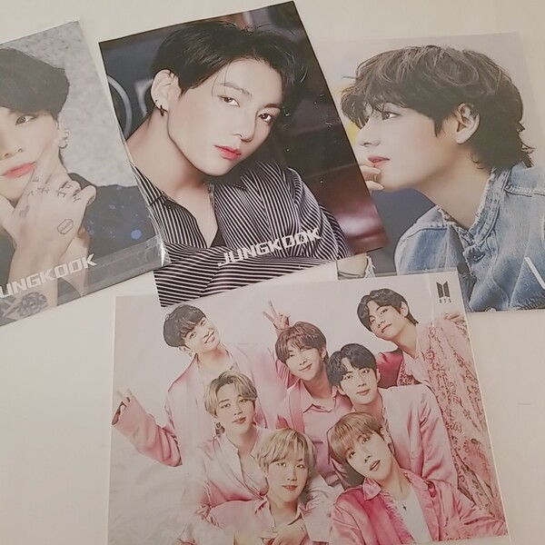 BTSグク テテ ポスター4枚