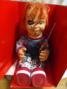 値下げ　ＵＳ　CHUCKY　チャッキー人形　トーキング　フィギュア　ドール　36センチ　箱付き　新品　特大　