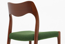 北欧 名作椅子 ヴィンテージ J.L.モラー ダイニングチェア 椅子 2脚セット チーク材_画像4