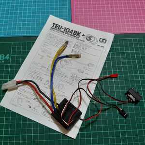 即決《送料無料》 タミヤ TEU-104BK ラジコン アンプ tt01 TT02 esc