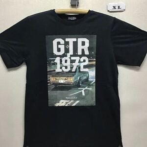 新品 日産 ニッサン GT-R 1972 ハコスカ Tシャツ XLサイズ 黒　日産