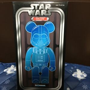 【激レア】BE@RBRICK ベアブリック 400% フィギュア メディコム・トイ スターウォーズ ダースベイダー ホログラフィックバージョン