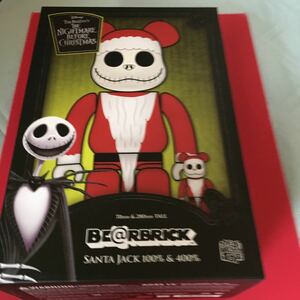 【激レア】BE@RBRICK ベアブリック 400% フィギュア メディコム・トイ SANTA JACK 100%&400%