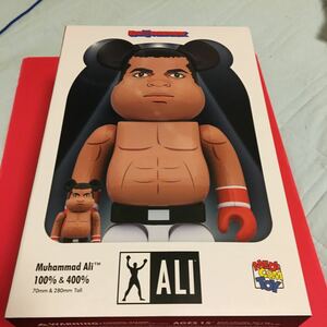 【激レア】BE@RBRICK ベアブリック 400% フィギュア メディコム・トイ ムハマド　アリ　世界チャンプ　ボクサー　100%&400%