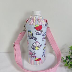 ペットボトルカバー ハンドメイド BT21 水筒カバー
