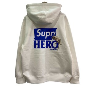 【美品】サイズM シュプリーム アンタイヒーロー SUPREME ANTIHERO　 22SS Hooded Sweatshirt パーカー 商品番号：80650001098M 