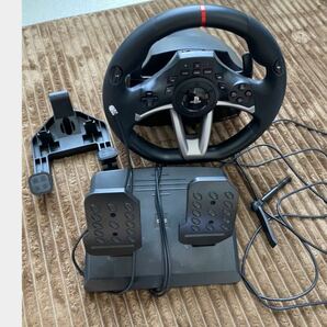 3回使用　動作確認済　HORI レーシングホイールエイペックス PS4 PS3 RACING Wheel APEX 