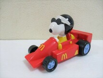 マクドナルド ハッピーセット 2002 SPORTY SNOOPY RACE CAR スヌーピー F1 レーサー フィギュア 　ミールトイ_画像1