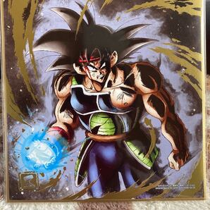 【激レア】ドラゴンボールZ バーダック シークレット 金色箔押し ビジュアル色紙 鳥山明