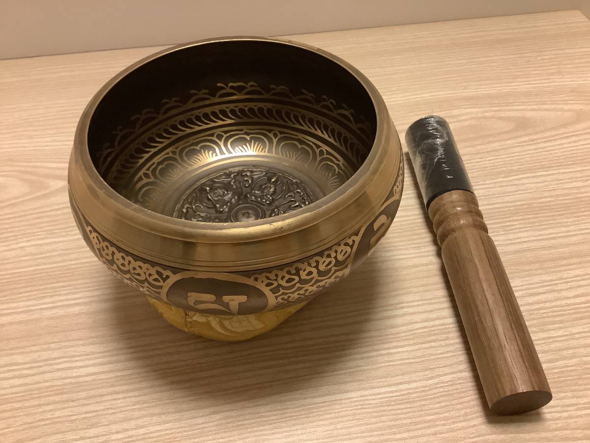 ◇チベット密教法具 法螺貝(シャンカ)羯磨(カツマ)B6 美術、工芸品 ...