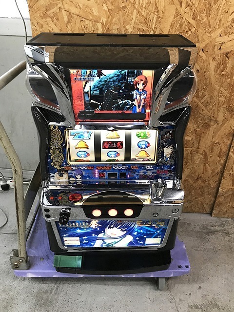 ラッピング無料】 ゆう様専用 コイン不要機付きパチスロひぐらしのなく