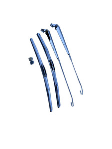  saec 2t air loop Dutro wide chrome plating wiper arm blade set 