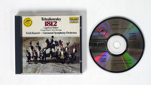 TCHAIKOVSKY, ERICH KUNZEL ~ CINCINNATI SYMPHONY ORCHESTRA/1812, CAPRICCIO ITALIEN, COSSACK DANCE FROM MAZEPPA/TELARC CD-□