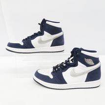 NIKE/ナイキ AIR JORDAN 1 HIGH OG CO JP エアジョーダン1 ミッドナイトネイビー DC1788-100/26.5 /080_画像4