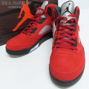【未使用】NIKE/ナイキ AIR JORDAN 5 RETRO RAGING BULL エアジョーダン5 レイジングブル DD0587-600 27.5 /080