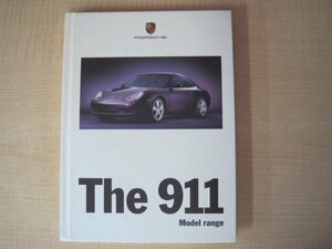 The　911　ポルシェ日本版カタログ　Model range 送料無料