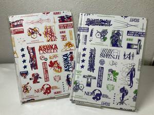 アメリカンポップSHINJI＆KAWORU / ASUKA ハードカバー ノート シンジ カヲル アスカ 2冊 セット エヴァ レア EVA 初号機