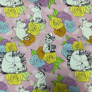 生地 ハンドメイド はぎれ 布 学入園 シーチング ムーミン
