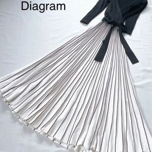 グレースコンチネンタル diagram カシュクール ニットワンピース