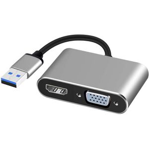 【新品】usb hdmi usb3.0 変換アダプタ VGA 高速転送1080P