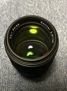 コンタックス　Contax Carl Zeiss Sonnar 135mm F2.8 MF Lens AEJ